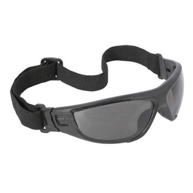 Radians CT1-21 Cuatro™ Smoke Anti-Fog 4-in-1 Foam Lined Safety Glasses