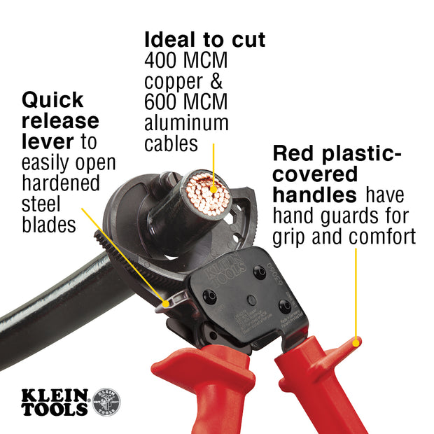 Klein 63060 Ratcheting Cable Cutter