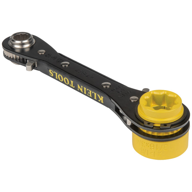 Klein KT155T 6-in-1 Lineman's Ratcheting Wrench