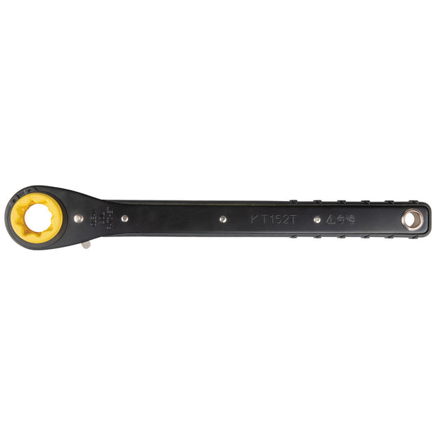 Klein KT152T 4-in-1 Lineman's Slim Ratcheting Wrench