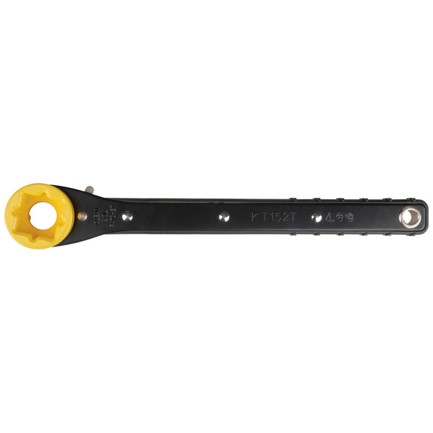 Klein KT152T 4-in-1 Lineman's Slim Ratcheting Wrench