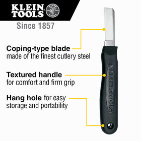 Klein 44200 Cable Splicer's Knife, 6-1/4-Inch