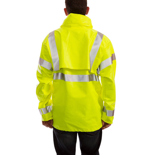 Tingley J44122 Hi-Vis FR Eclipse Jacket with Hood (Rain Gear)