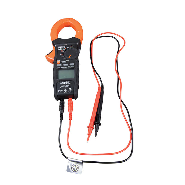 Klein CL900 Digital Clamp Meter, AC Auto-Range TRMS, Low Impedance (LoZ), 2000 Amp