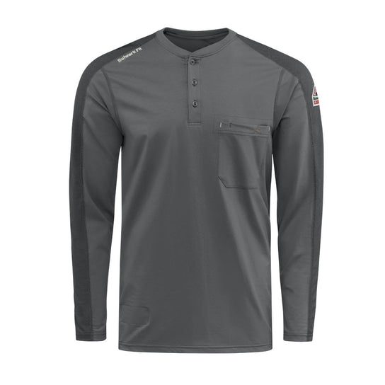 Bulwark STL2 Men's Flex Knit Henley