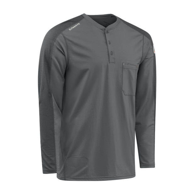 Bulwark STL2 Men's Flex Knit Henley