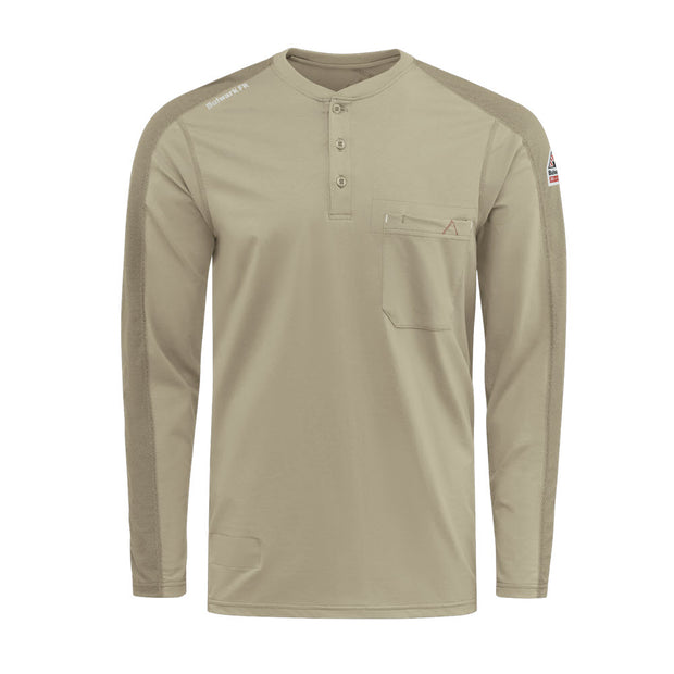 Bulwark STL2 Men's Flex Knit Henley