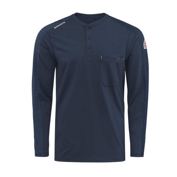 Bulwark STL2 Men's Flex Knit Henley