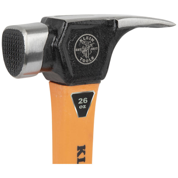 Klein 832-26 Lineman's Claw Milled Hammer