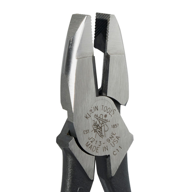 Klein J213-9NE 9-Inch Journeyman™ Pliers Side Cutting