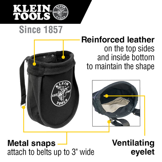 Klein 51A Nut and Bolt Tool Pouch, 9 x 3.5 x 10-Inch