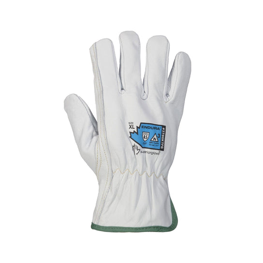 Superior 378GKTFG Endura® Goat-Grain Arc Flash Cut-Resistant Driver Glove