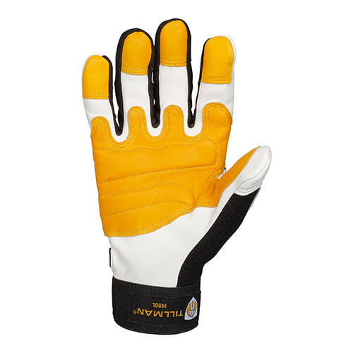 Tillman 1490 Top Grain Goatskin/Spandex Unlined Padded Palm TrueFit® Glove