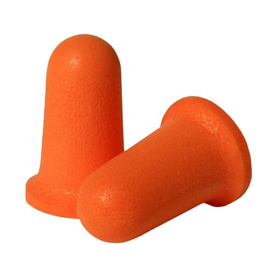 Radians FP80 Orange Bell Shape Disposable Uncorded Foam Earplugs (Box of 200)