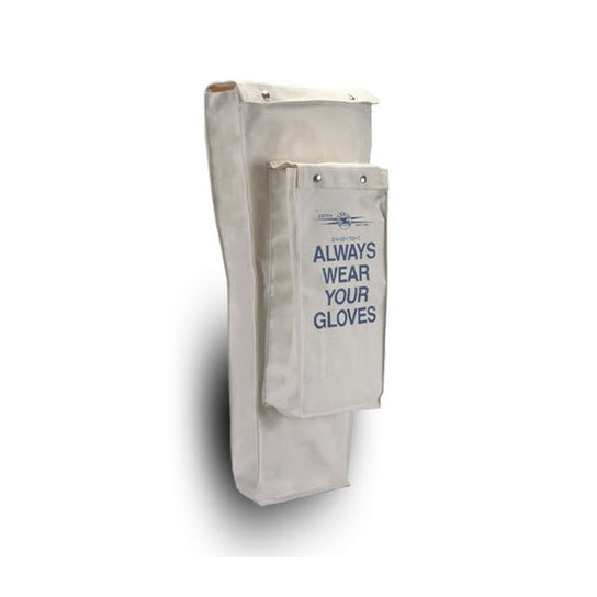 Estex 2449-TU-C Heavy Canvas Sleeve & Glove Bag w/ Snap Fasteners