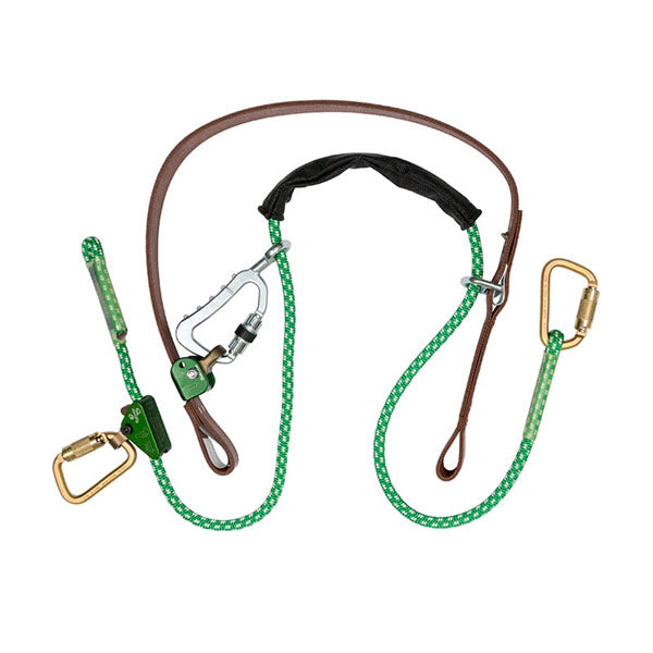 Buckingham 488R Supersqueeze™ Wood Pole Fall Restraint System with Carabiner Rope Inner Strap (For Distribution)