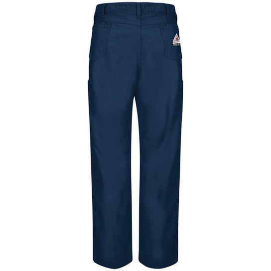 Bulwark PLJ6NV FR Loose Fit Canvas Jean, Navy