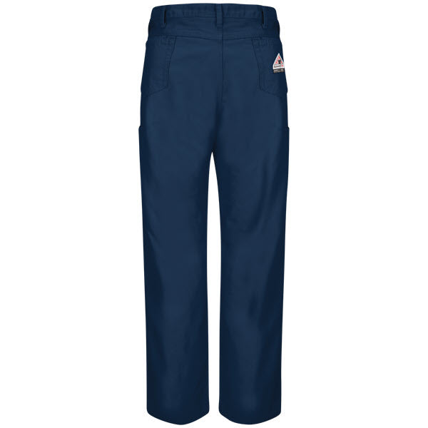 Bulwark PLJ6NV FR Loose Fit Canvas Jean, Navy