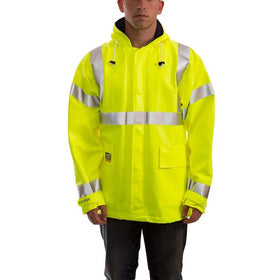 Tingley J44122 Hi-Vis FR Eclipse Jacket with Hood (Rain Gear)