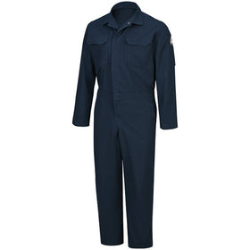 Bulwark CLB6NV Men's FR Deluxe Coverall, Navy