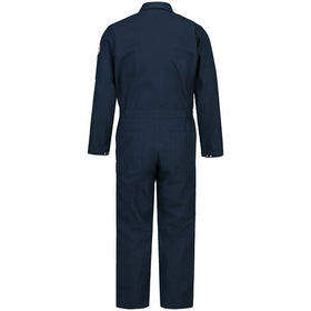 Bulwark CLB6NV Men's FR Deluxe Coverall, Navy