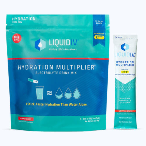 Liquid I.V. Hydration Multiplier Electrolyte Supplement Drink Mix (Case of 96 Servings)