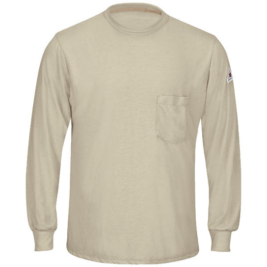 Bulwark SMT8 Men's Lightweight Long Sleeve T-shirt, FR 4.8 cal/cm2