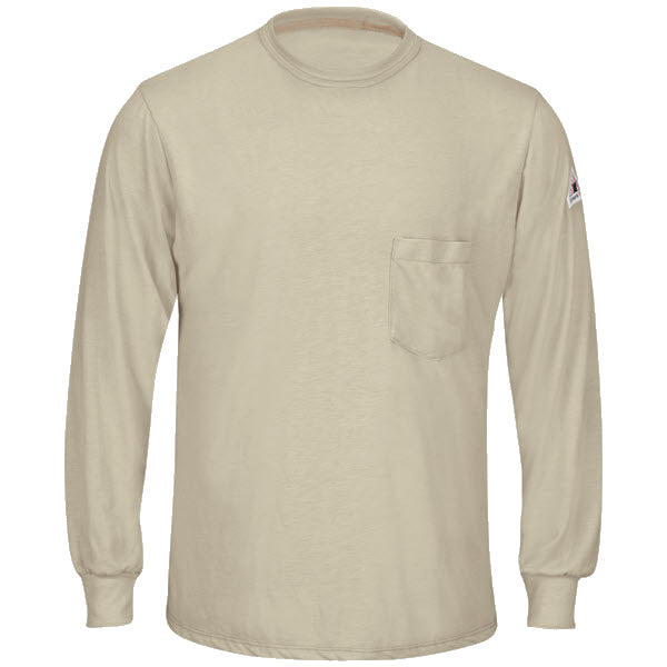 Bulwark SMT8 Men's Lightweight Long Sleeve T-shirt, FR 4.8 cal/cm2