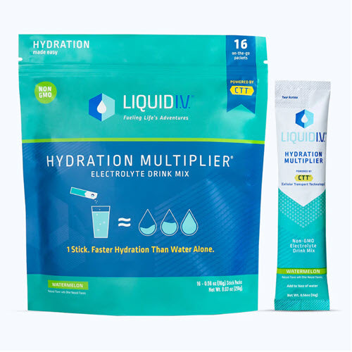 Liquid I.V. Hydration Multiplier Electrolyte Supplement Drink Mix (Case of 96 Servings)