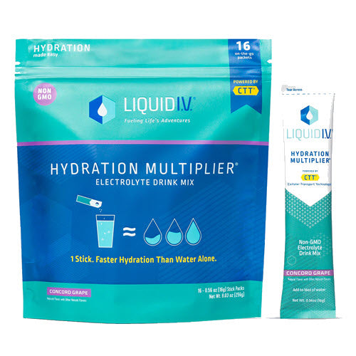 Liquid I.V. Hydration Multiplier Electrolyte Supplement Drink Mix (Case of 96 Servings)